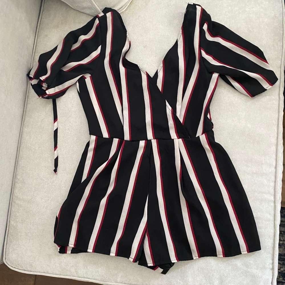 Striped Romper